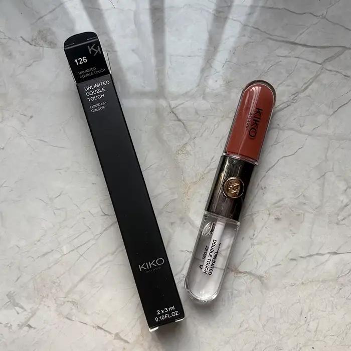 Rouge à lèvres double embout 3D effet miroir transparent, gloss à lèvres longue tenue, huile à lèvre
