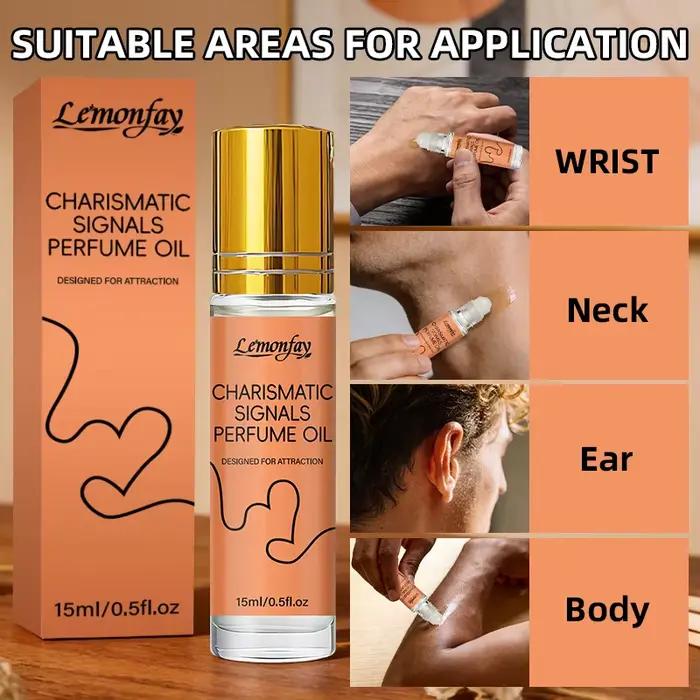 Lemonfay Huile de Parfum Roll-On Signaux Charismatiques