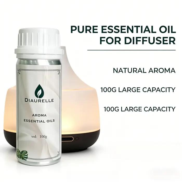 Huile Essentielle de Lavande Star Perfume 100ML pour Diffuseur, Désodorisant d'Ambiance Naturel, Huile Parfumée pour Chambre d'Hôtel, Purificateur d'Air