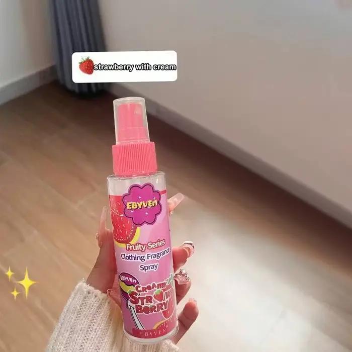 100ml Original fraise odeur corps brume marque fraise saveur parfum musc rafraîchissant hydratant so