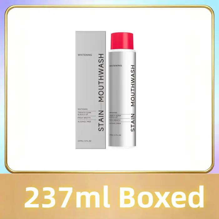 Bain de bouche blanchissant, élimine les odeurs buccales, menthol, haleine rafraîchissante, nettoyag