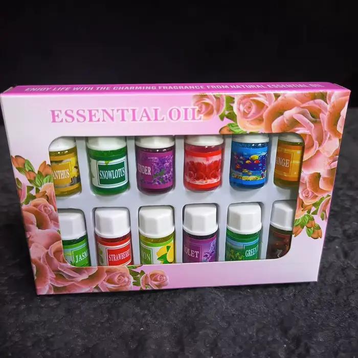 6/12 Boîtes de 3 ml d'huiles essentielles naturelles hydrosolubles aromatiques pures à base de plantes