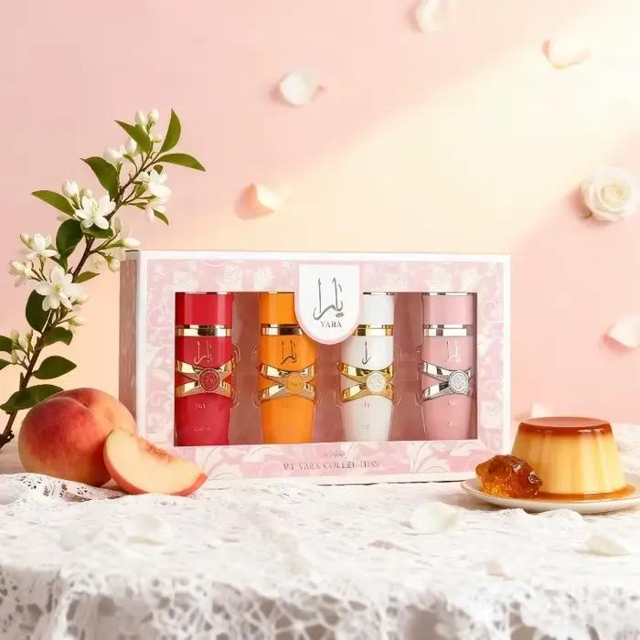 Ensemble de parfums YARA - Coffret cadeau de vaporisateur pour le corps - Parfum frais pour hommes et femmes