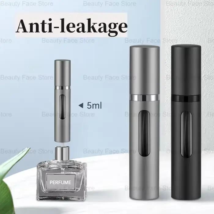 Bouteille rechargeable en verre 5 ml 8 ml avec pompe pour parfum portable et élégant pour femmes occasions spéciales cosmétique rechargeable voyage