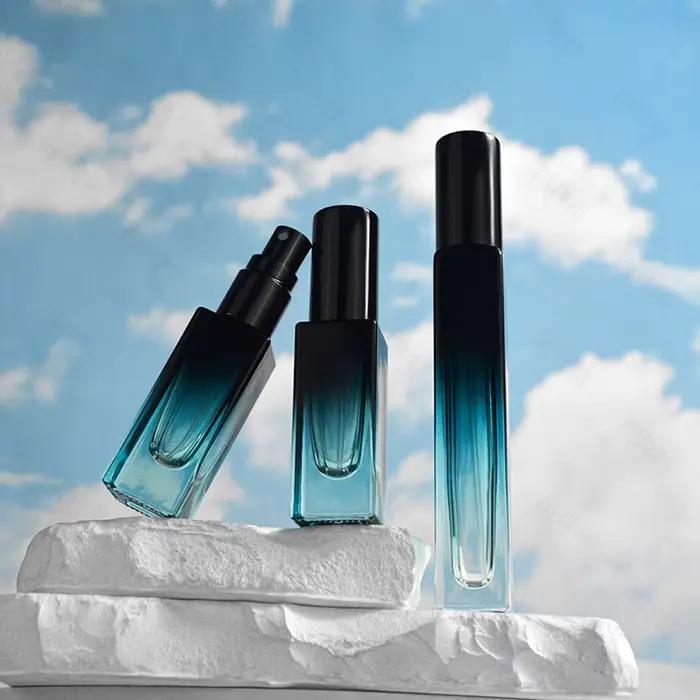 Flcopropriété pulvérisateur en verre carré haut de gamme, 5ml, 10ml, nouveau, portable, voyage, échantillon, parfum, atomiseur, quotidien, contenant illable