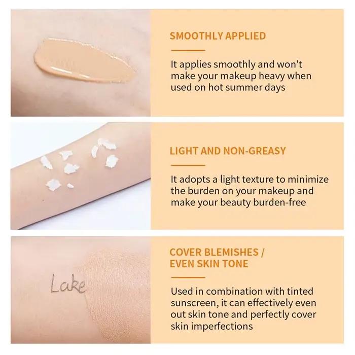 Éventuelles F40-Crème Solaire Teintée à la Nicotinamide et à la Vitamine C