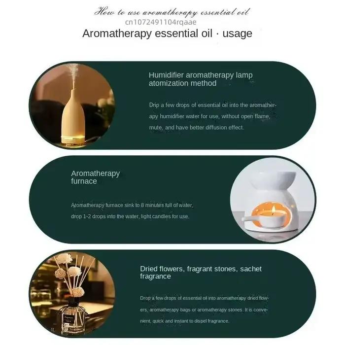 Parfum naturel de haute qualité, longue durée | Diffuseur d'huiles essentielles à la senteur relaxante pour la maison, la chambre et le salon - Lotus bleu