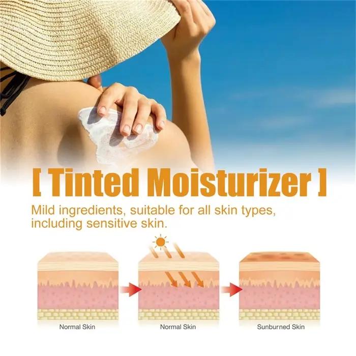 Crème solaire teintée SPF50