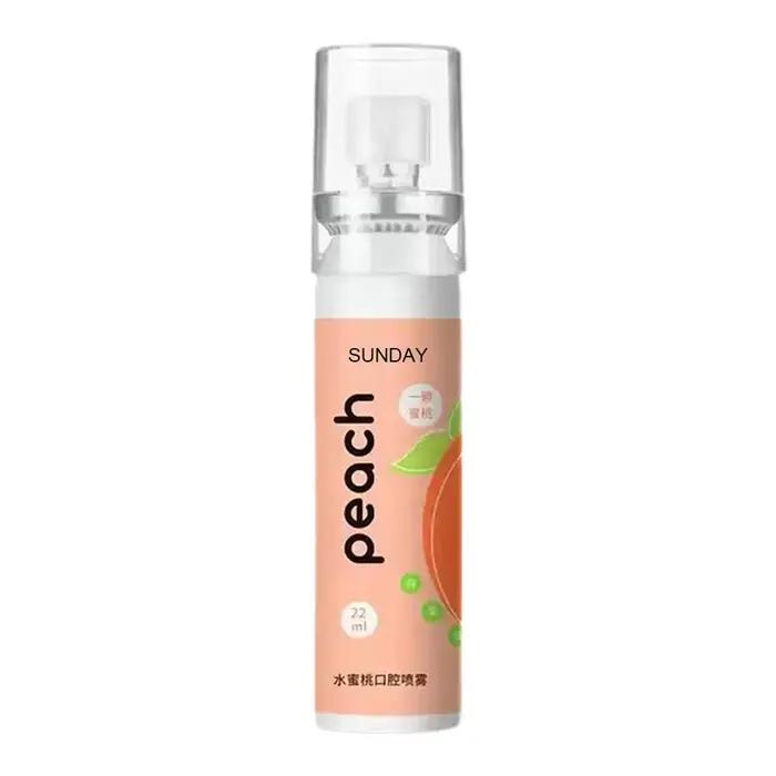 Spray Désodorisant Fruité Haleine Pêche Eau Neutre
