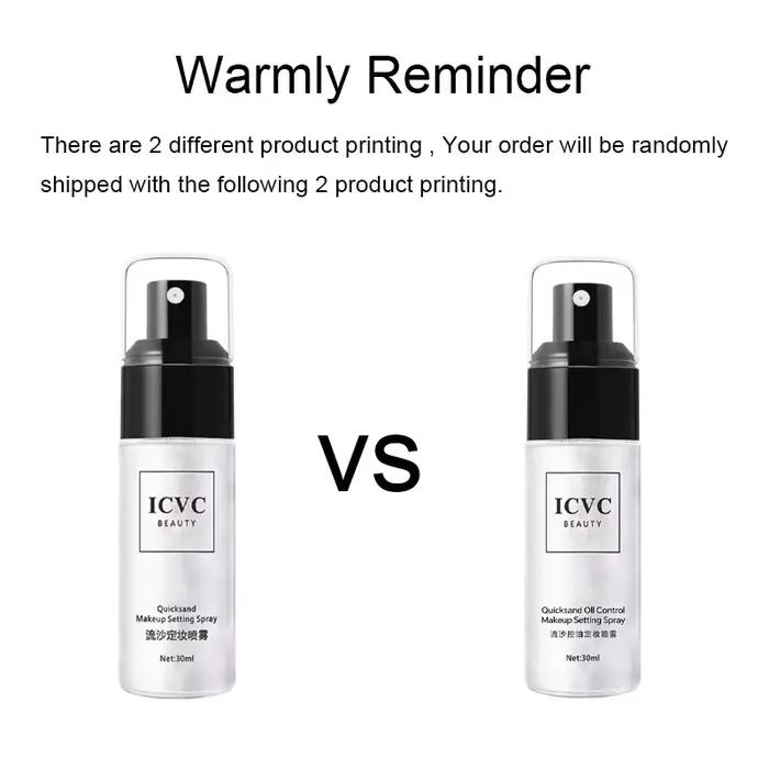 Spray fixateur de maquillage 30ml, imperméable, résistant à la sueur, longue durée, contrôle de l'huile, hydratant, réglage de la fixation du maquillage, Spray cosmétiques, nouveau
