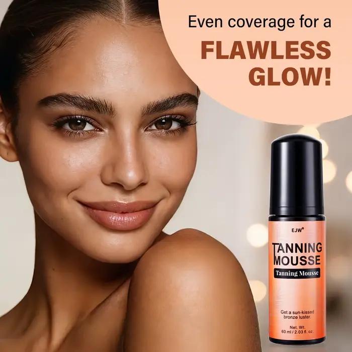 Mousse bronzante - Hydrate et illumine uniformément et efficacement