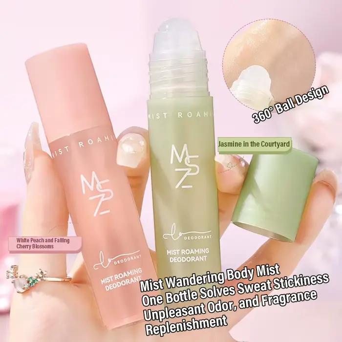 Lotion anti-transpirante de parfum à bille Portable, plusieurs fleurs, parfum d'ambiance aromatique, parfum longue durée, déodorant pour la peau