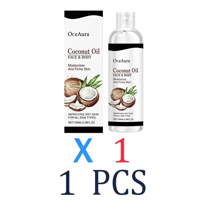 Huile de coco pour la peau et le corps 100ml huile sèche hydratante naturelle nourrissante et hydrat
