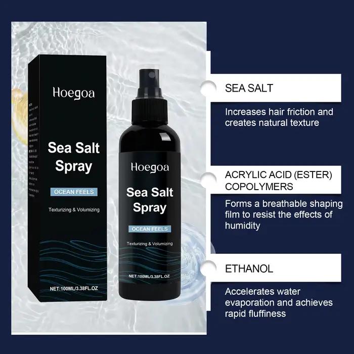 Spray de sel de mer pour hommes