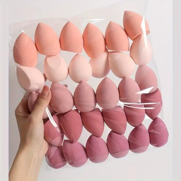 Éponges de maquillage souples sans latex, parfaites pour tous les types de maquillage, durables, sèches, utilisation sur support, cadeau de beauté