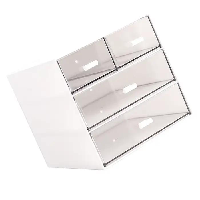 Boîte de rangement de maquillage avec tiroir