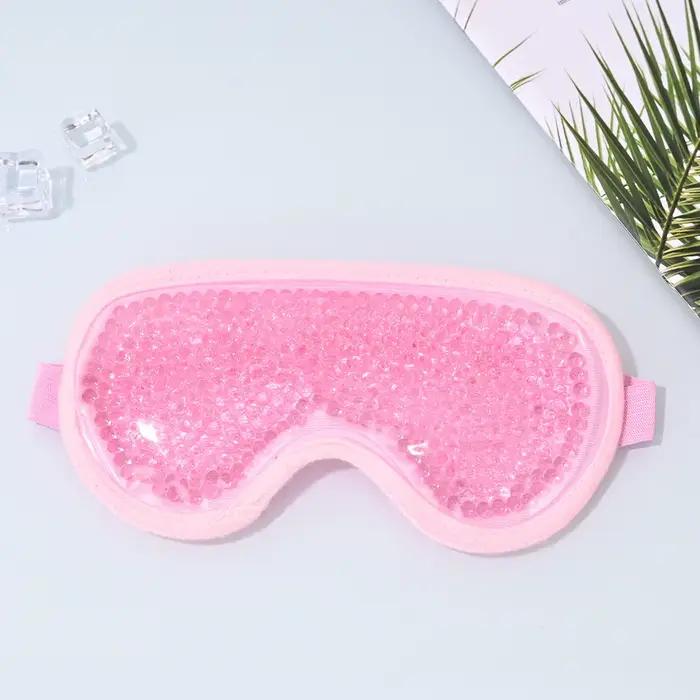 Masque oculaire rafraîchissant pour le visage, compresse froide pour réduire les poches, les cernes,