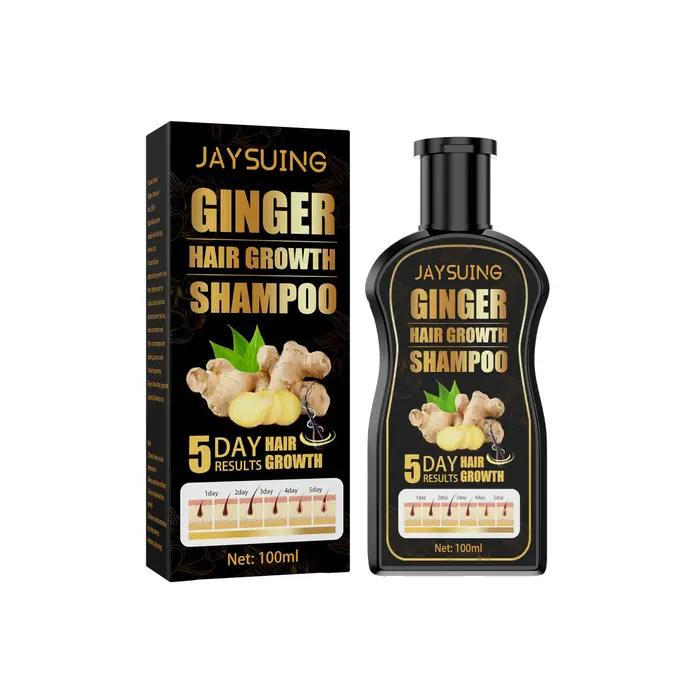 Shampoing de repousse au gingembre