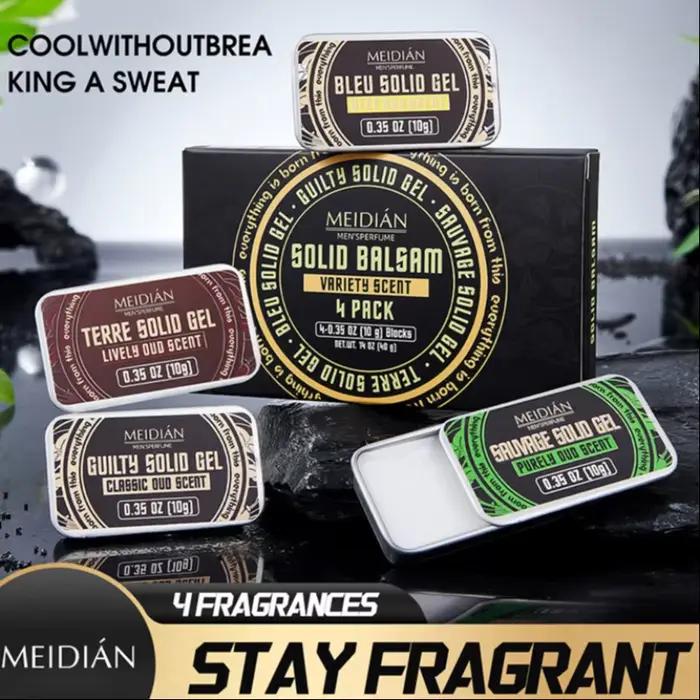 Ensemble De Parfum solide unisexe Portable Parfum Eau De Toilette Floral fruité élégant charme frais énergique Confident solide Parfum