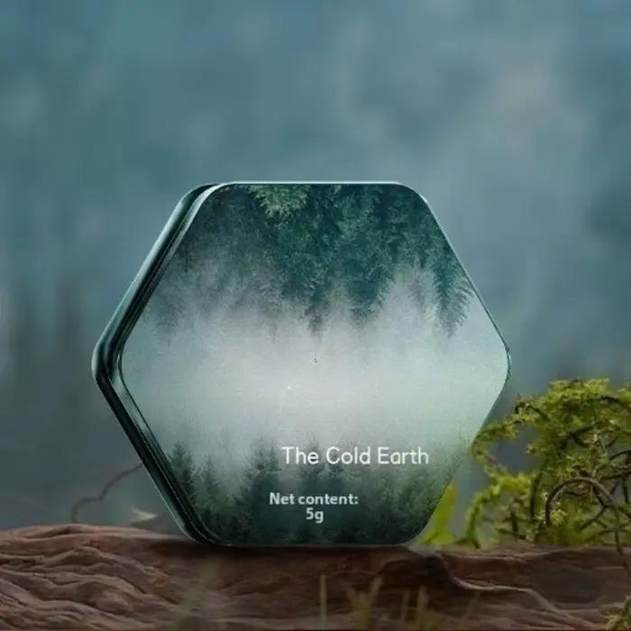 Parfum solide rafraîchissant et durable pour hommes, parfum de vanille durable, parfum solide portab