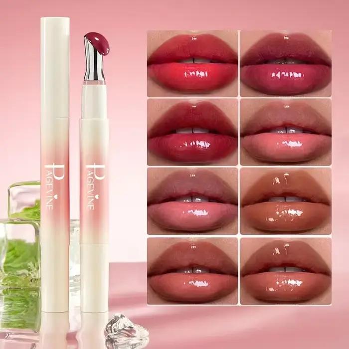Rouge à lèvres aqueux, vernis à lèvres longue durée