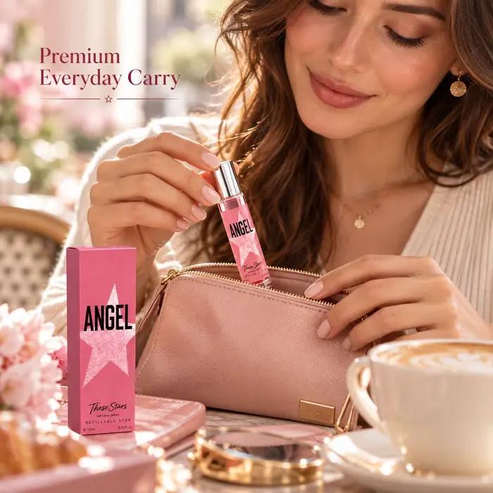 Huile de parfum en roll-on 10 ml, parfum fruité et gourmand, longue tenue, parfum de poche portable, cadeau pour femmes