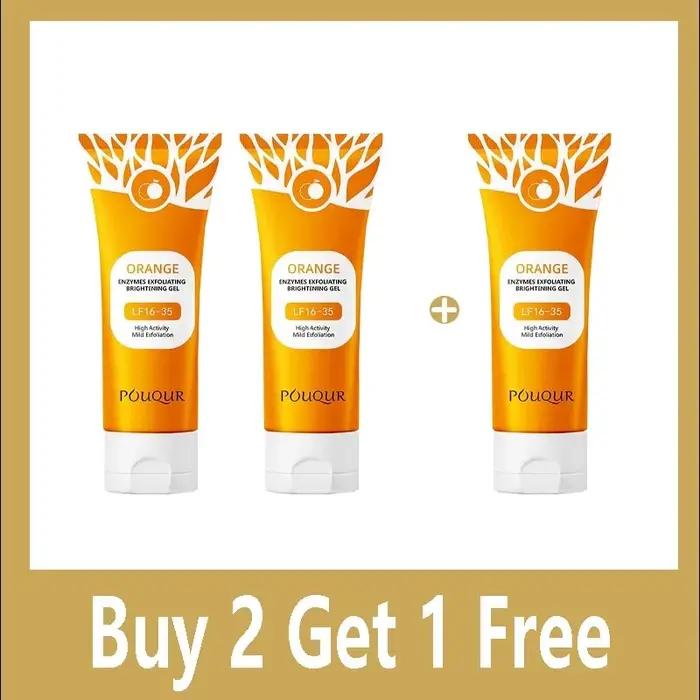 Gel exfoliant pour le visage Orange