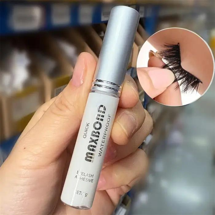 Colle à cils en gel imperméable HotPress pour tenue durable et confort non irritant pour tous les types de peau occasions spéciales et maquillage quotidien