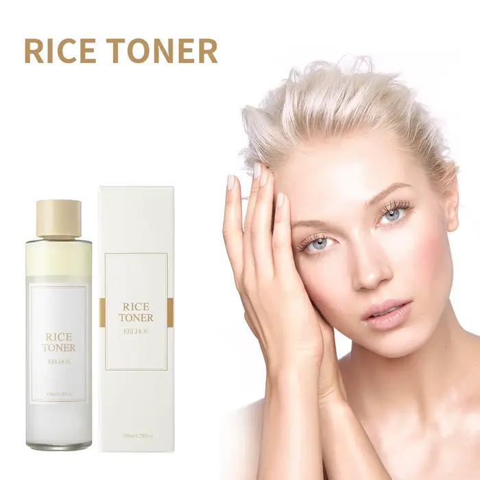 Toner pour le visage à l'eau de riz