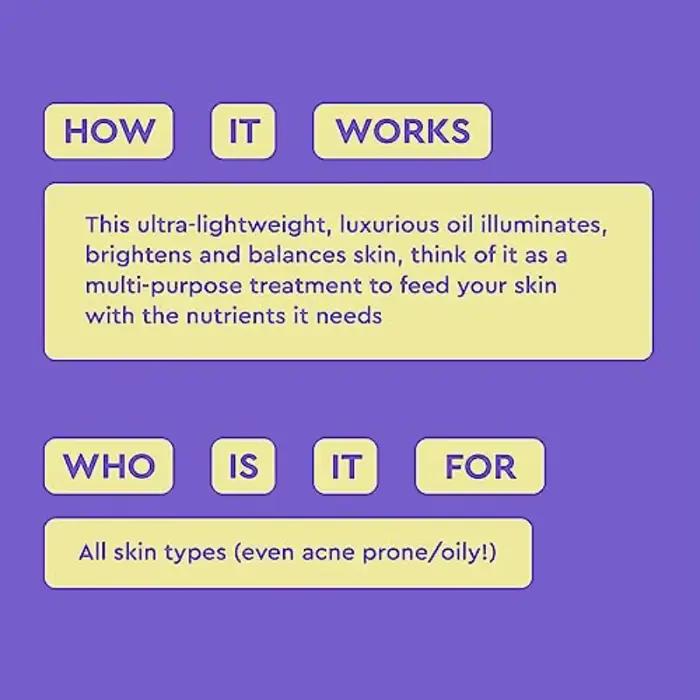 Ensemble d'huiles pour le visage hydratantes de luxe