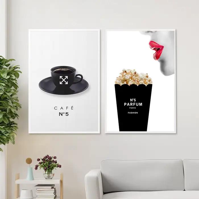 Bouteille de Parfum minimaliste de luxe nordique