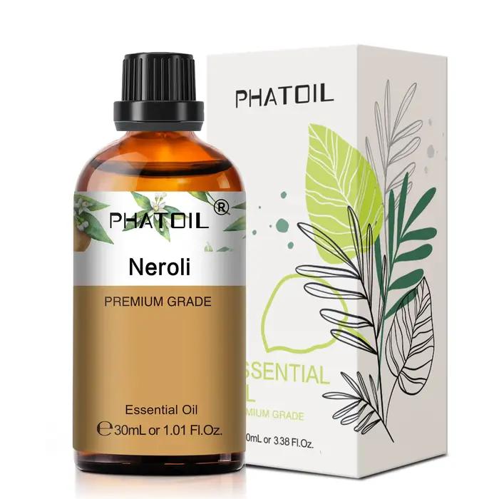PHATOIL 30ml huile essentielle d'aromathérapie lavande Eucalyptus vanille huiles aromatiques Orange douce pour diffuseur fabrication de bougies savon à faire soi-même