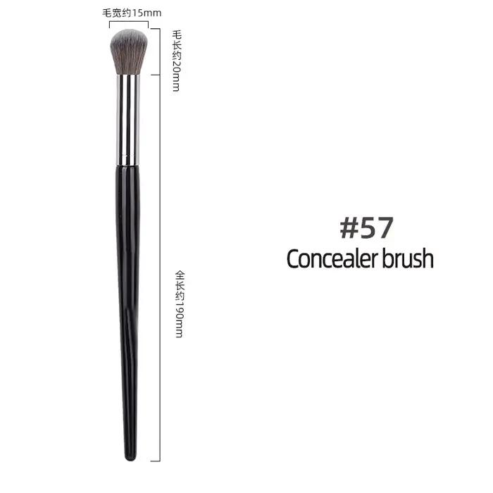 Sephora 57 pinceau de maquillage grand pinceau anti-cernes en bois massif professionnel Design de mo