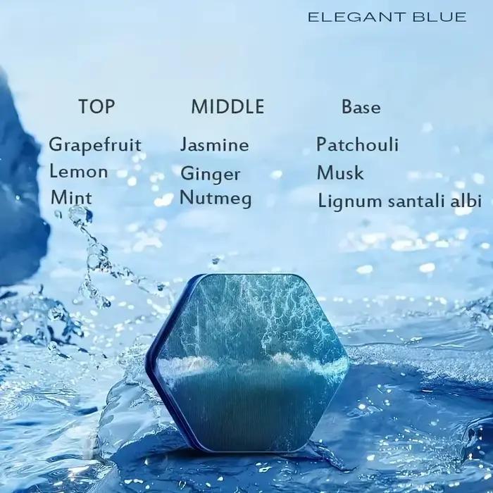 Parfum solide rafraîchissant pour homme - Parfum solide à la vanille longue durée, parfum solide por