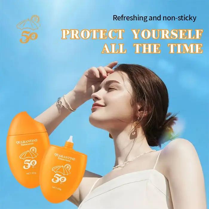 Crème solaire hydratante et protectrice pour peaux sensibles