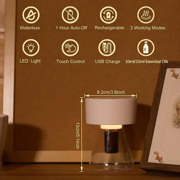 Diffuseur d'arôme sans eau, odeur électrique pour la maison, Machine d'arôme professionnelle, diffuseur de parfum de pièce Portable
