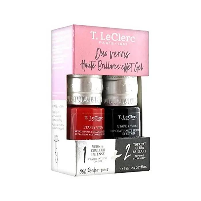 T.Leclerc Haute Brillance Effet Gel Coffret 2 Produits