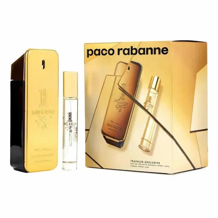 Paco Rabanne One Million Eau De Toilette Spray 100ml Coffret 2 Produits