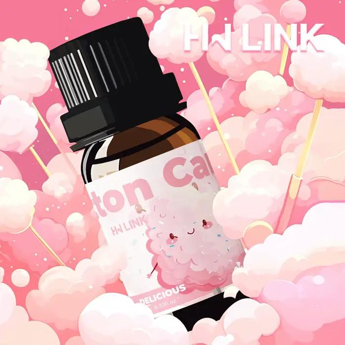 Huiles essentielles à la saveur de barbe à papa de 10 ml, huile parfumée à la barbe à papa pour la f