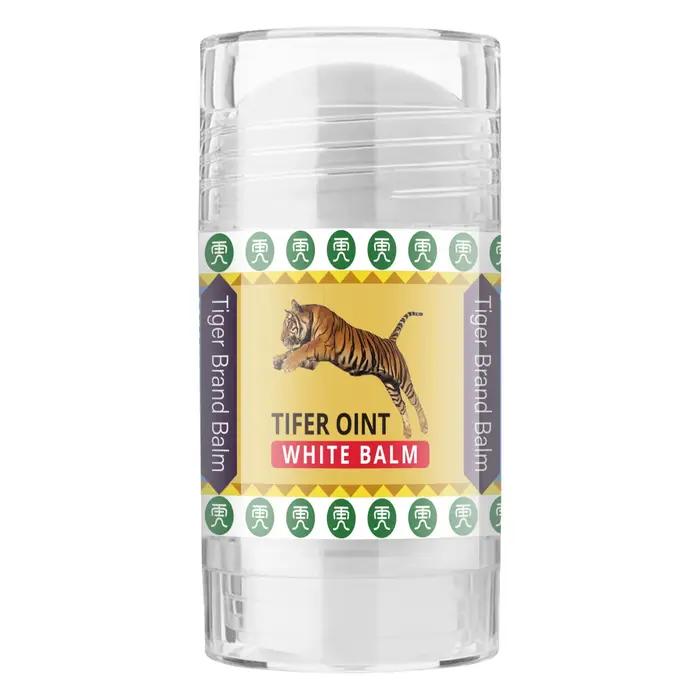 Bâton de crème de massage corporel Tiger, contient un mélange de vitamines E et d'huile d'olive, hyd