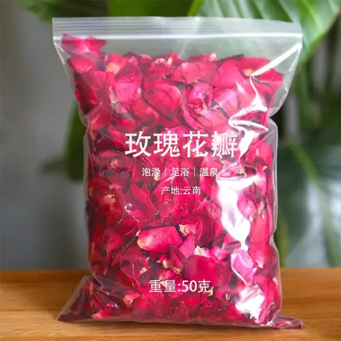 Bain de pétales de Rose