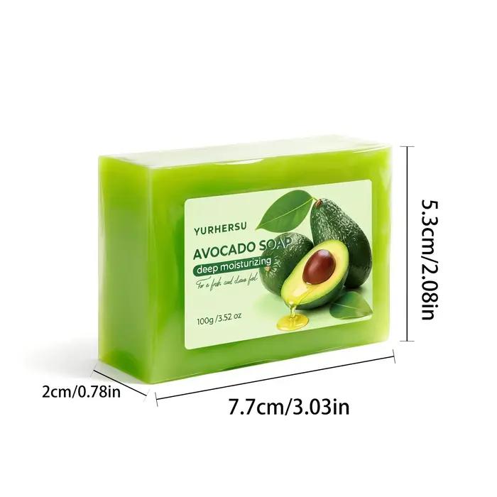 Savon à l'extrait d'avocat biologique hydratant