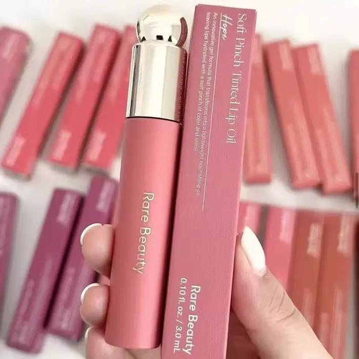 Rare beauté doux pincement teinté huile pour les lèvres tache brillant
