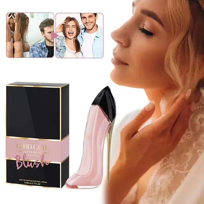 Parfum rose à talons hauts