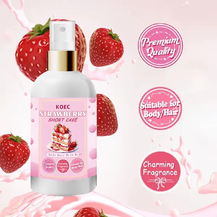 100ml Original fraise odeur corps brume marque