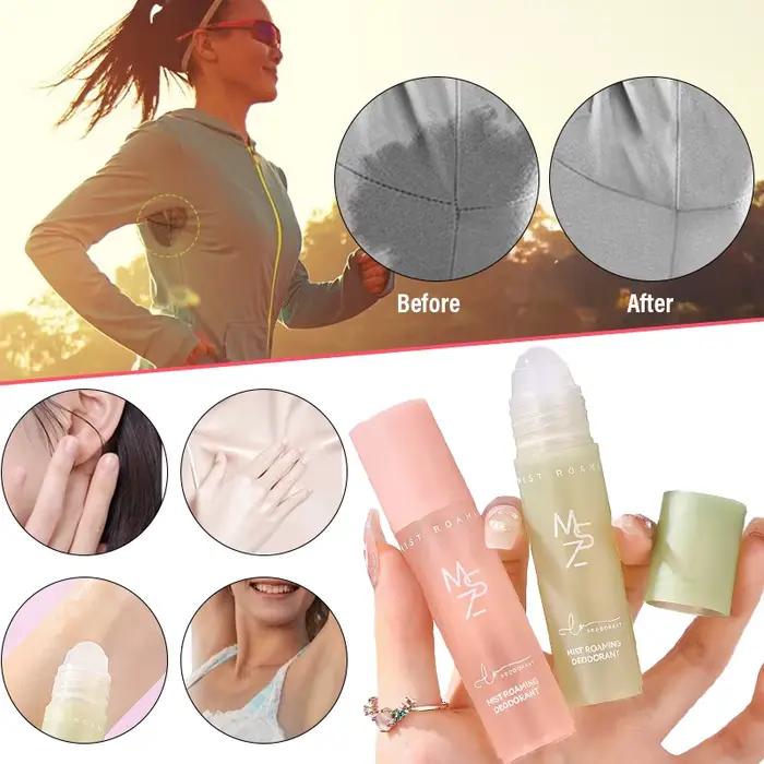 Lotion anti-transpirante de parfum à bille Portable, plusieurs fleurs, parfum d'ambiance aromatique, parfum longue durée, déodorant pour la peau