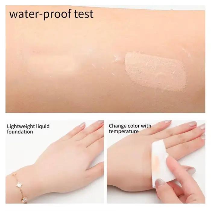 1/2 pièces 30ml teinté hydratant léger fond de teint transparent SPF