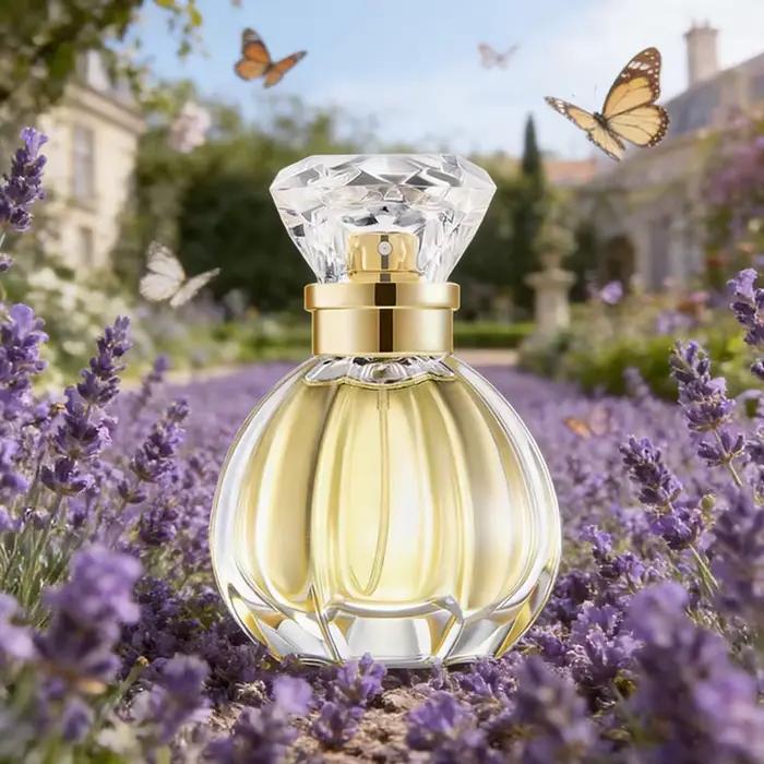 Parfum unisexe de luxe, longue tenue, riche en notes de magnolia et de gardénia, eau de toilette, frais, sophistiqué, romantique, parfum botanique, 50 ml