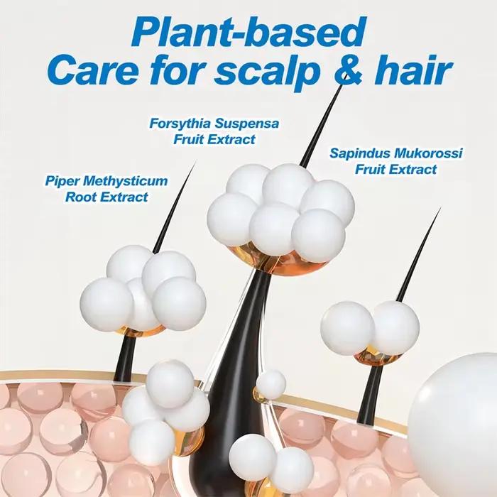 Shampooing sans rinçage, shampooing sec sans eau, contrôle du sébum, volumateur de cheveux, soin capillaire rapide et frais, soin capillaire portable pour femmes, 80 ml