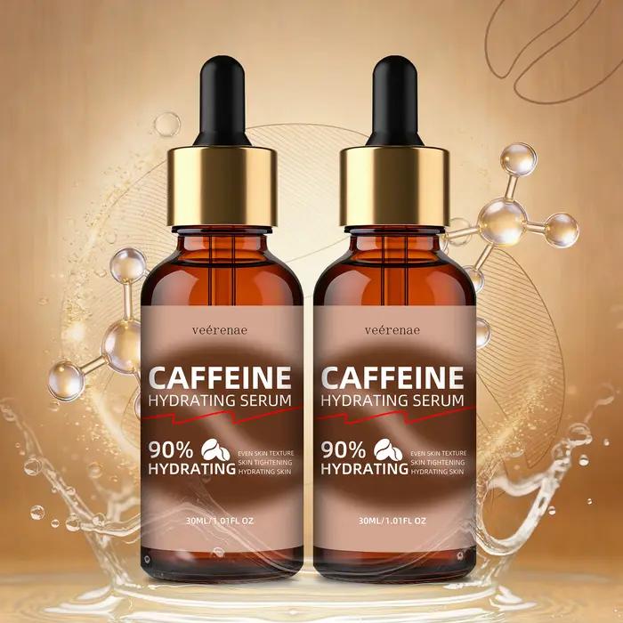 2pcs veérenae CAFFEINE HYDRATING SERUM